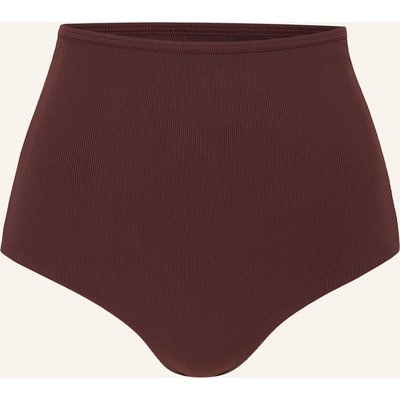 Mymarini High-Waist-Bikini-Hose Highwaist Shorts Swim Apparel Zum Wenden braun