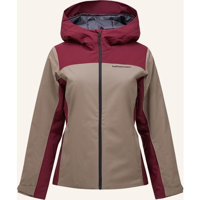 Peak Performance Skijacke Anima Blocked Insulated braun