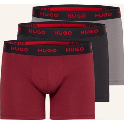 Hugo 3er-Pack Boxershorts grau