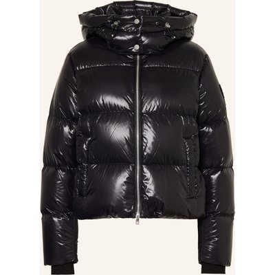 Moose Knuckles Daunenjacke Moonstone Mit Abnehmbarer Kapuze schwarz