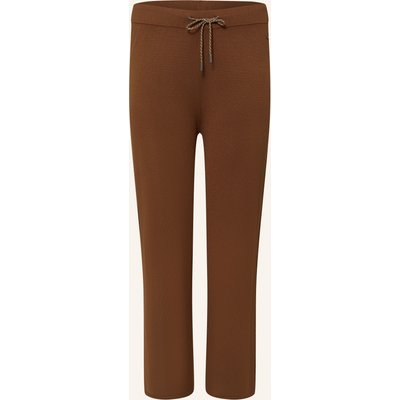 Marina Rinaldi Strickhose Mrsdestino Mit Pailetten Und Schmucksteinen braun