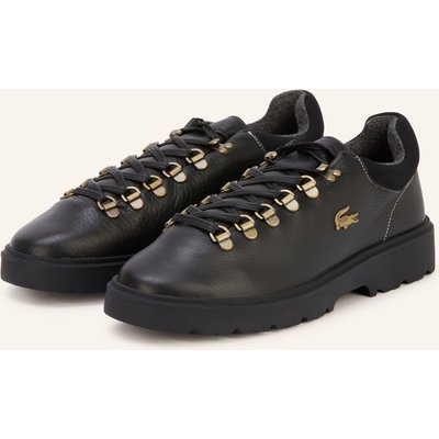 Lacoste Schnürer Baseshot Winter schwarz