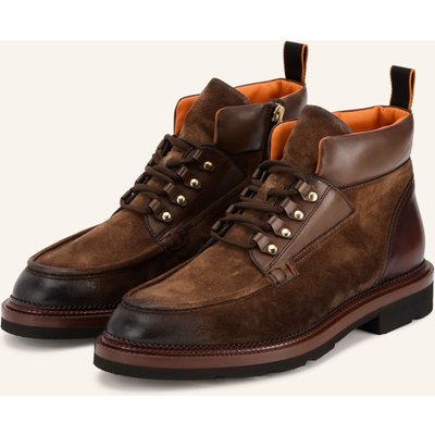Santoni Schnürboots Colin braun