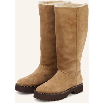 Ugg Plateau-Stiefel Uptowner Tall braun