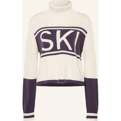 Mrs & Hugs Rollkragenpullover Mit Cashmere weiss