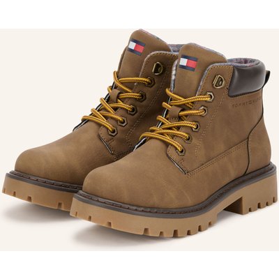 Tommy Hilfiger Schnürboots braun