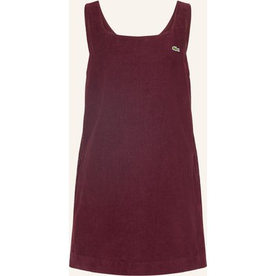 Lacoste Cordkleid rot