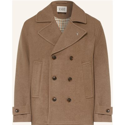Scotch & Soda Cabanmantel braun