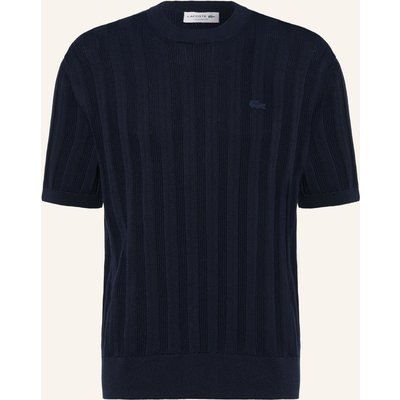 Lacoste Strickshirt blau