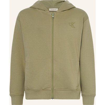 Calvin Klein Sweatjacke gruen