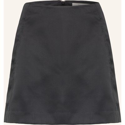 Selected Satinrock schwarz