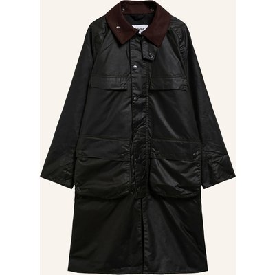 Barbour Mantel Bedale Mit Abnehmbarer Kapuze gruen