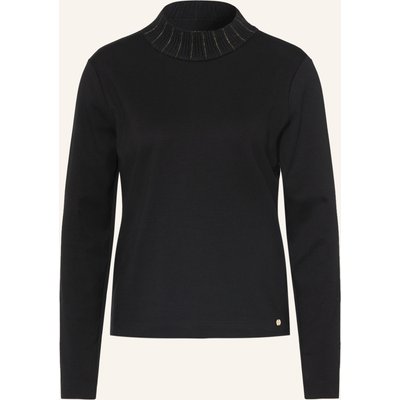 Marc Cain Longsleeve Mit Schmucksteinen schwarz