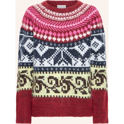 Ichi Pullover Ihcylle rot