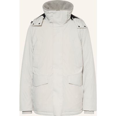 Strellson Jacke Plaza Mit Abnehmbarer Kapuze grau