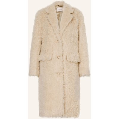 Dorothee Schumacher Kunstfell-Mantel Fluffy Moment weiss