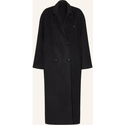 Loulou De Saison Wollmantel Irvin schwarz