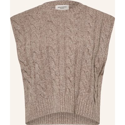 Weekend Max Mara Pullunder Clown braun