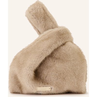 Herno Handtasche Aus Kunstfell beige