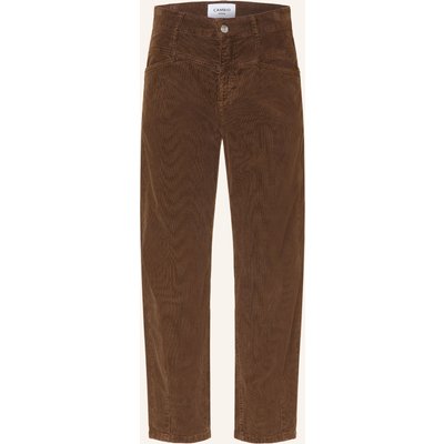 Cambio 7/8-Hose Elin Aus Cord braun