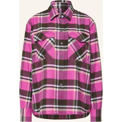 Robert Friedman Hemdbluse Cleme Aus Flanell pink