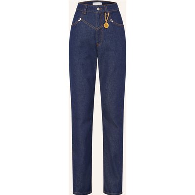 Stella Mccartney Straight Jeans Mit Nieten blau
