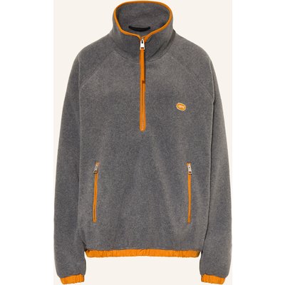 Ami Paris Fleece-Troyer grau