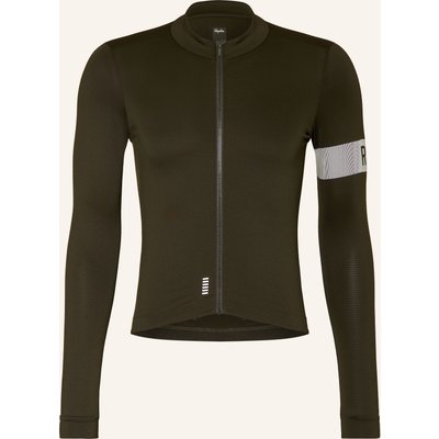 Rapha Radtrikot Pro Team Long Sleeve Midweight Jersey Ii gruen
