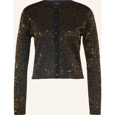 Ted Baker Strickjacke Nyrie Mit Pailletten schwarz