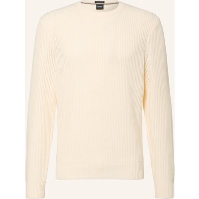 Boss Pullover Fiocchetto weiss