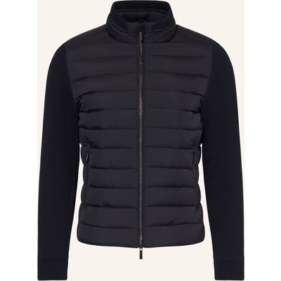 Moorer Lightweight-Daunenjacke Cattaneo-s3c Im Materialmix blau