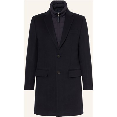 Mackage 2-In-1-Wollmantel Skai-Slb Mit Herausnehmbarer Blende blau