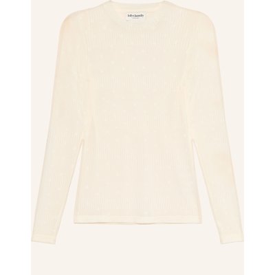 Lollys Laundry Longsleeve Iriell weiss