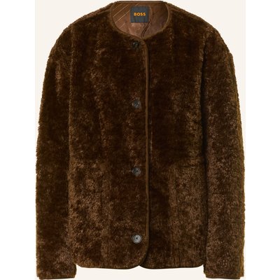 Boss Kunstfell-Jacke Cody braun