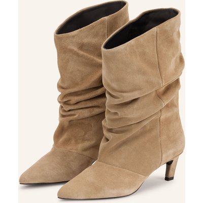 Mrs & Hugs Stiefeletten beige
