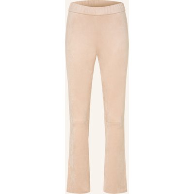 Juvia Hose Filiz In Lederoptik beige