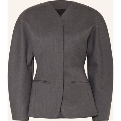 Jacquemus Blazer La Veste Ovalo grau