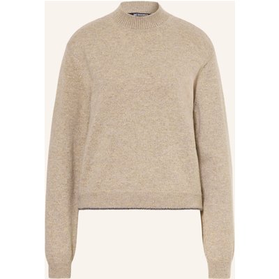 Jacquemus Cashmere-Pullover La Maille Cachemire beige