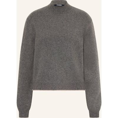 Jacquemus Cashmere-Pullover La Maille Cachemire grau
