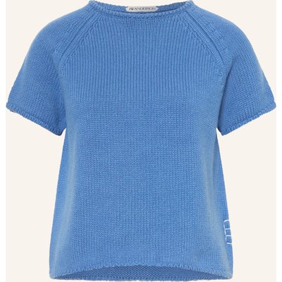 Jw Anderson Strickshirt blau