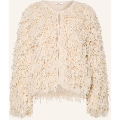 Frame Strickjacke Mit Alpaka weiss