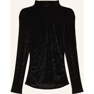 Luisa Cerano Longsleeve Aus Mesh schwarz