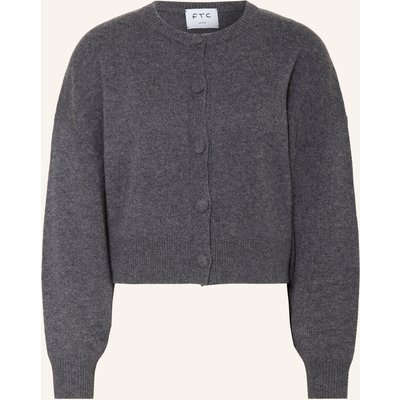 Ftc Cashmere Strickjacke Aus Cashmere grau