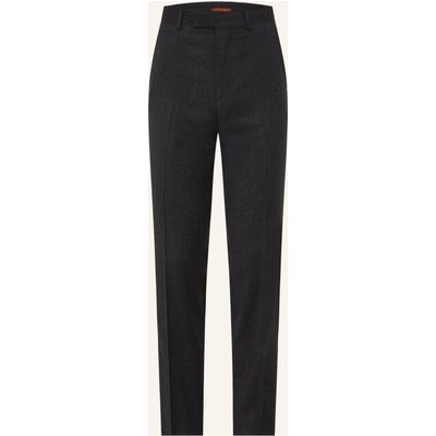 Zegna Flanellhose Extra Slim Fit grau