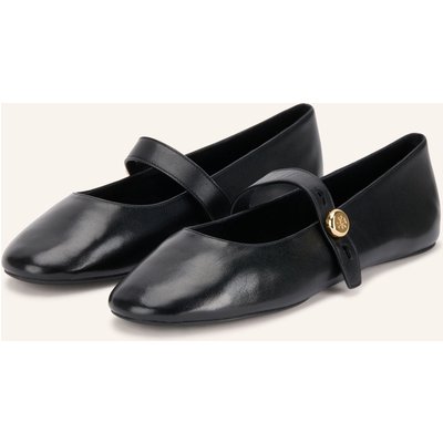 Tory Burch Mary-Jane-Ballerinas Romy schwarz