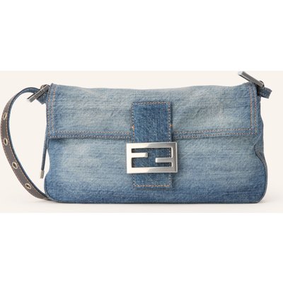 Fendi Handtasche Baguette blau