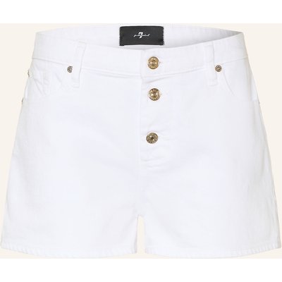7 For All Mankind Jeansshorts Easy weiss