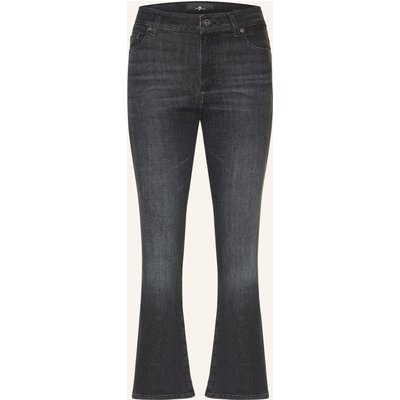 7 For All Mankind Bootcut Jeans Cropped Boot schwarz