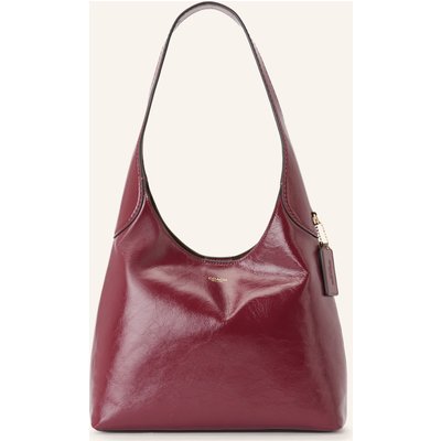 Coach Schultertasche Brooklyn rot