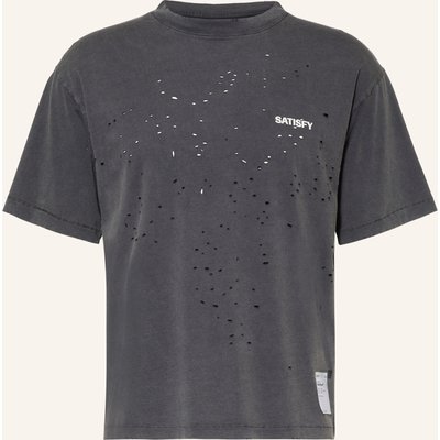 Satisfy Laufshirt Mothtech schwarz